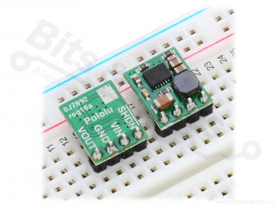 Buckconverter Step Down DC-DC Uin:5,1-36V Uout:5V 500mA - Pololu 2843